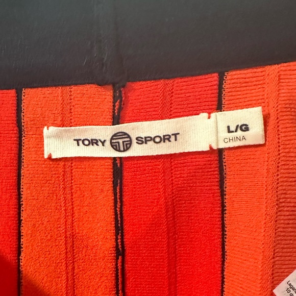 Tory Sport Tech Knit MIDI Skirt, Size L - Picture 4 of 6